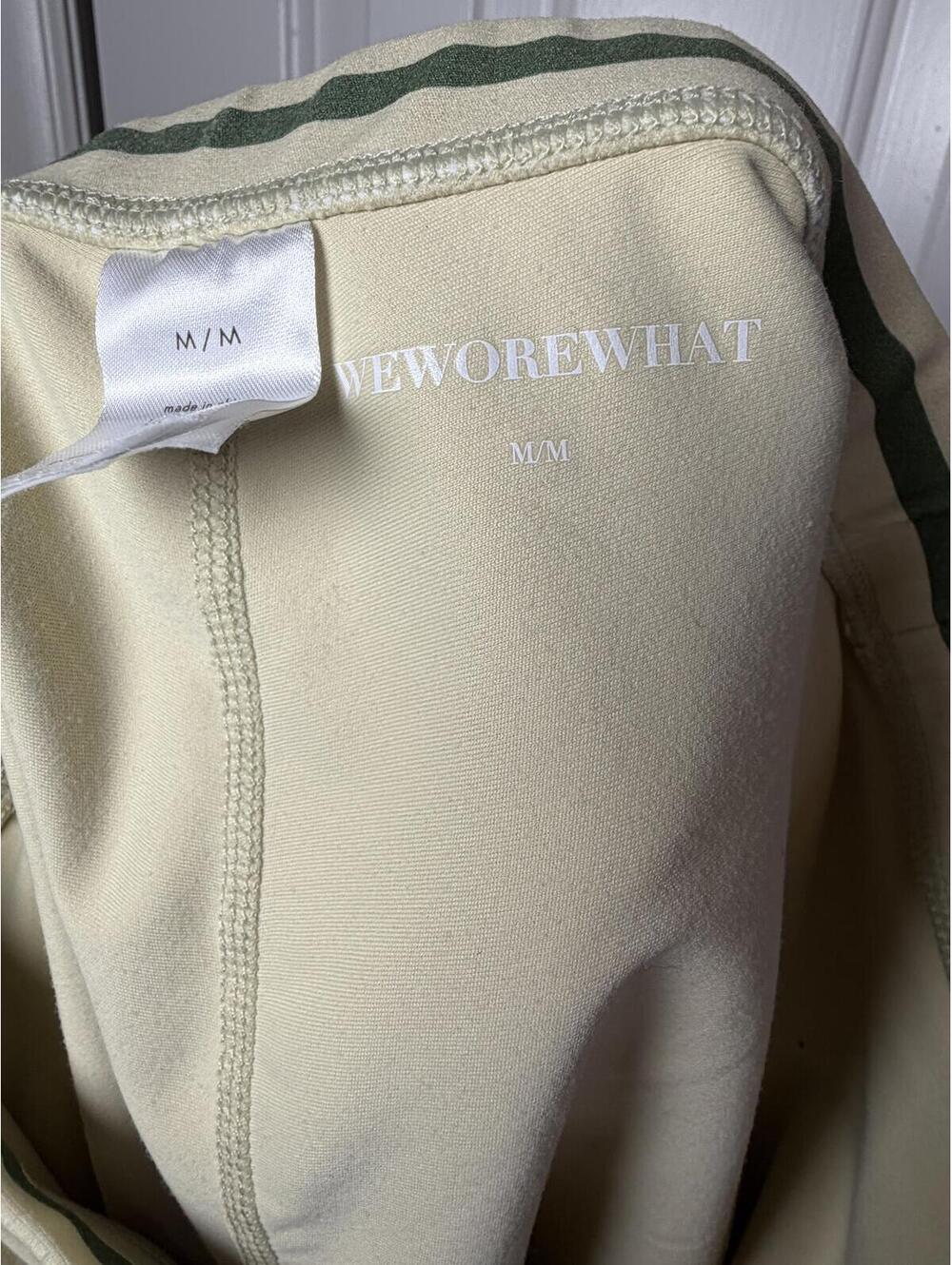 WeWoreWhat Tennis Skort M Green Athletic Mini Skirt Built In Shorts Active - Picture 7 of 8